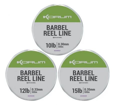 Korum Barbel Reel Line 0,30mm 500m