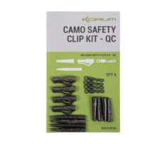 Korum Závesky Camo Safety Clip Kit QC 4 ks