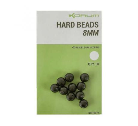 KORUM  Hard Beads 8mm 10ks