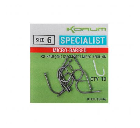 KORUM Háčik Xpert Specialist Micro Hooks