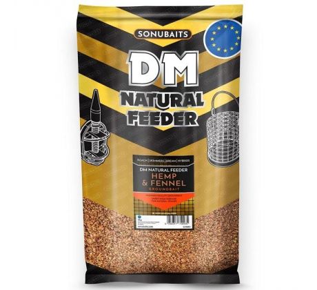 Sonubaits DM Natural feeder hemp & fennel 1kg