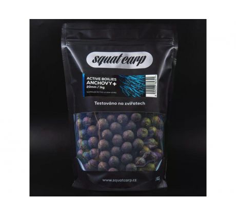 Squatcarp Active Boilies ANCHOVY+