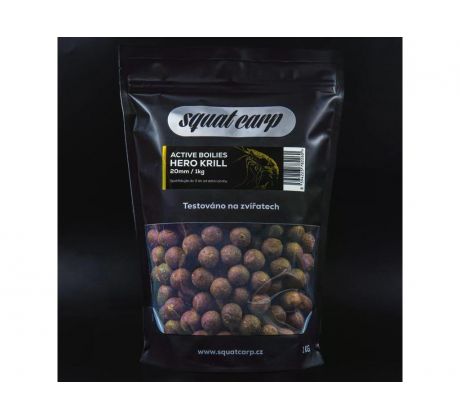 Squatcarp Active Boilies HERO KRILL