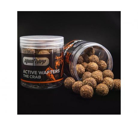 Squatcarp Active Wafters The Crab rozpustné neutrálně vyvážené boilies