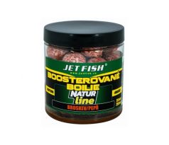 BOOSTEROVANÉ BOILIE 250ml 20mm : BROSKEV / PEPŘ