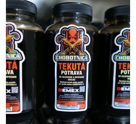 Jetfish Demex - Tekutá Potrava (Dip) CHOBOTNICA-X 250ml