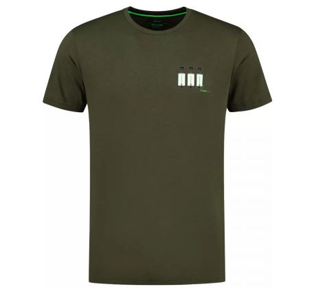 Korda LE Bobbin Tee Olivové tričko L