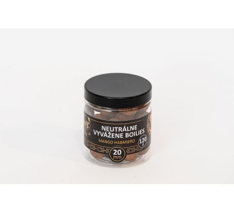 Riverbaits Neutrálne vyvážené boilie Mango Habanero