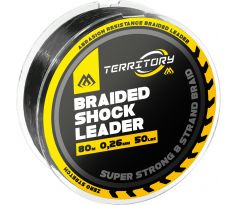 Mikado BRAIDED SHOCK LEADER 50lbs/0.26mm/80m