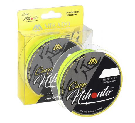 Mikado NIHONTO CARP - 0.28mm/8.80kg/600m - FLUO/ŽLUTÁ