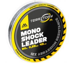 Mikado ŠOKOVÝ VLASEC - TERRITORY SHOCK LEADER 45lbs/0.55mm/80m - ZELENÝ