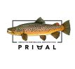 Tričko Primal Artist s Pstruh potočný