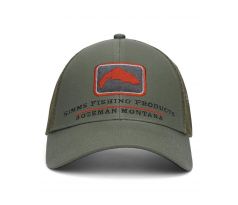 Šiltovka Simms Trout Icon Trucker Smokey