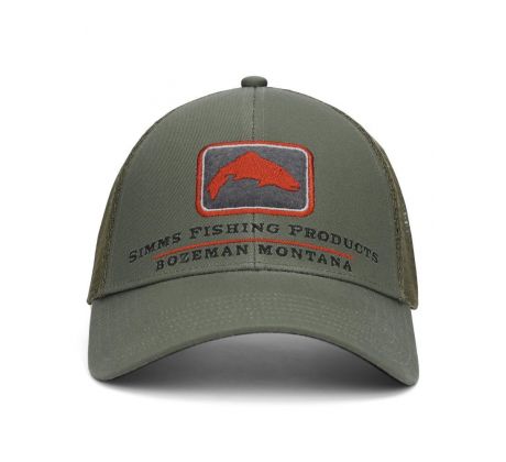 Šiltovka Simms Trout Icon Trucker Smokey
