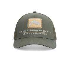 Šiltovka Simms Trout Icon Trucker Smokey Olive