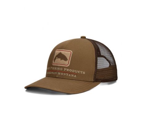 Šiltovka Simms Trout Icon Trucker Jasper