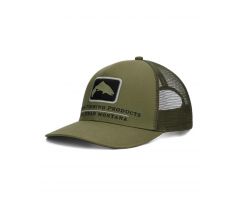 Šiltovka Simms Trout Icon Trucker Loden