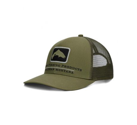 Šiltovka Simms Trout Icon Trucker Loden