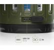 Kempingová lampa Delphin MOSKYTO 3W/2600mAh