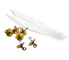 Nash Záves na Nástrahy Lock & Load Bait Stop Kit 6 ks