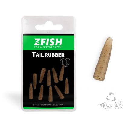 ZFISH Převlek na Závěsku Tail Rubber 10ks