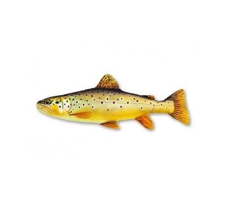 Vankúš, hračka ryba PSTRUH potočný 62cm